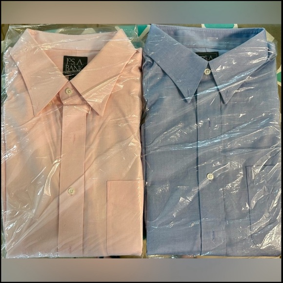 Jos. A. Bank Other - NEW Traveler Collection Traditional Fit Button-Down Collar Solid Dress Shirts